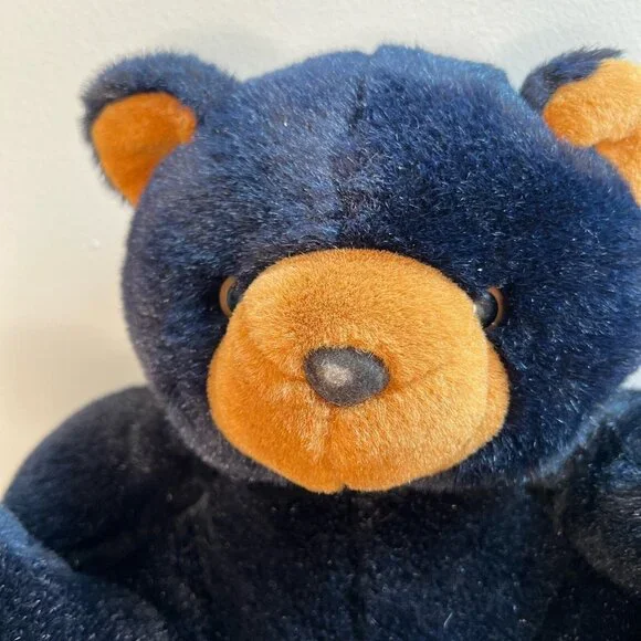 Black brown Bear Plush Big Paws Feet Super Soft & Cuddly - Picture 3 of 13